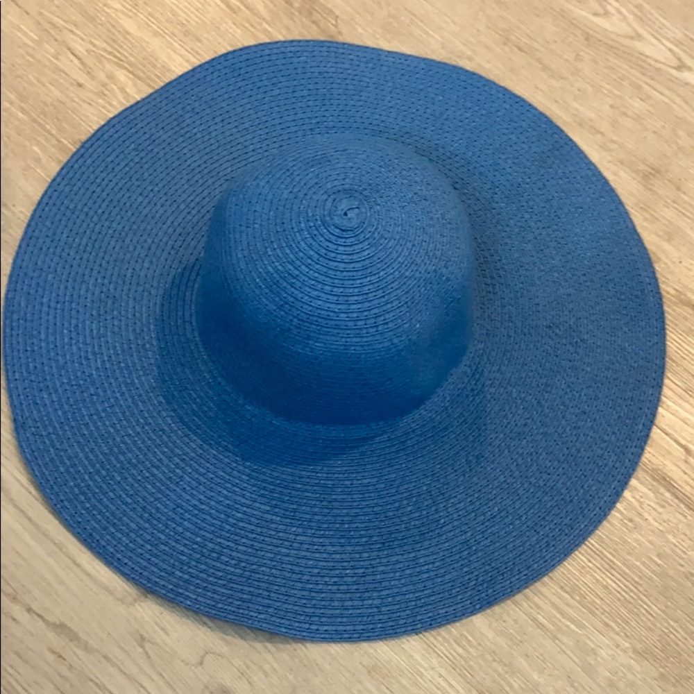 Large Paper Straw Floppy Sun Hat - image 2
